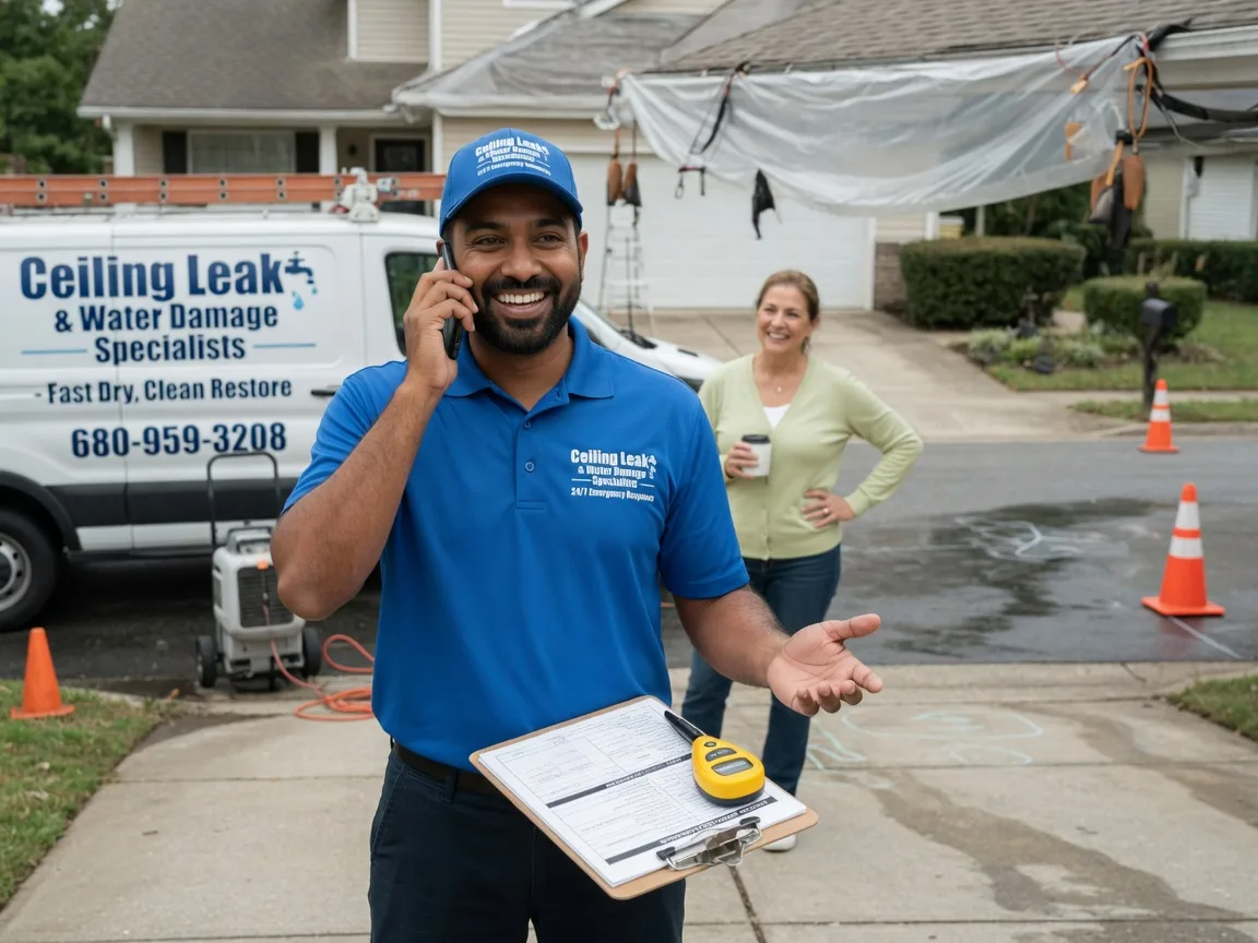Ceiling Leak Cleanup Lyles, TN FAQs