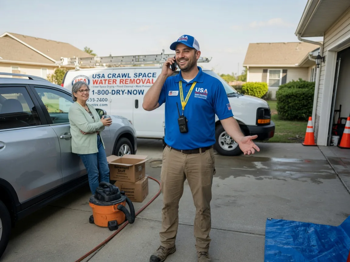 Crawl Space Water Removal Lyles, TN FAQs